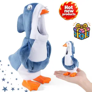 7inch Desk Goose Outfits Mini Desktop Goose Clothes Desk Goose Accessories Set for Magnetic Goose Statue