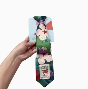Nick Wilde Printed Necktie - Fashion Accessory, Movie & Anime Merchandise, Cosplay Costume Prop