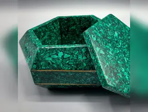 Malachite Stone Box | Home Decor