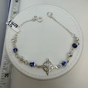 925 sterling silver 7”bracelet high quality Mexican silver)) Pulceras 7”pulgadas de plata Mexicana Alta calidad piedras fina de zirconia