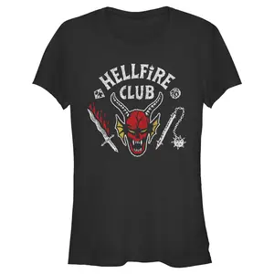 Junior's Stranger Things Hellfire Club Costume T-Shirt