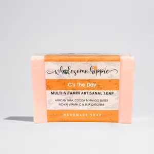 C's The Day Multi-Vitamin Artisanal Handmade Soap 6.6oz