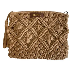 Macrame Evening Pouch
