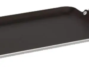 Durable Double Burner Griddle (20″ x 11″) 100% Pure Aluminum with Nonstick - NSF Certified - for Frying, Searing, Grilling, Browning, Ideal for Home & Commercial Kitchen