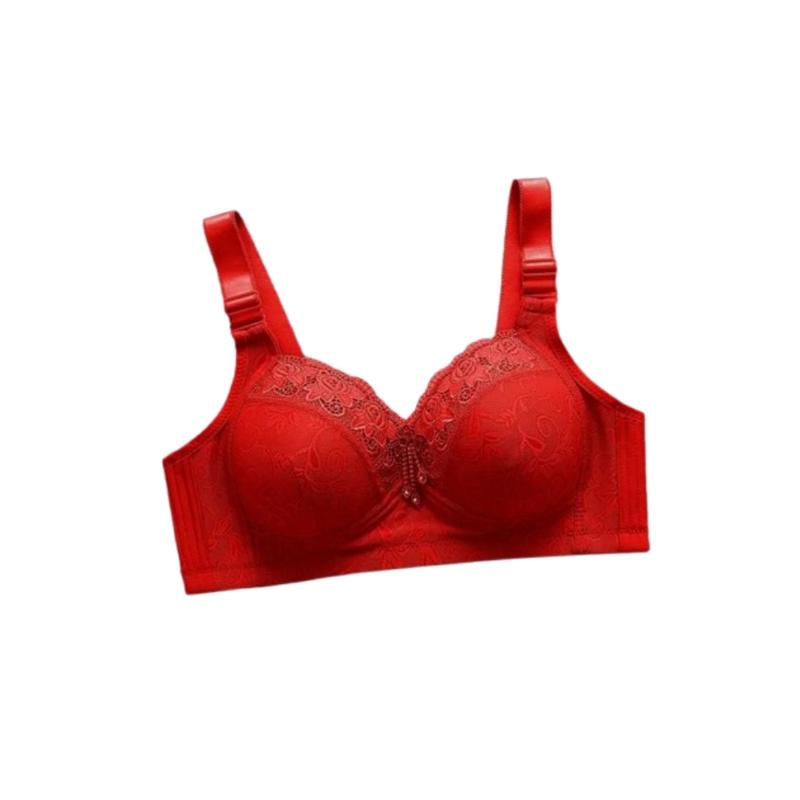 Women's Luxuriously Soft Contrast Lace Push Up Bra Adjustable Straps Breathable All-Day Comfort Underwear Flattering Fit Versatile Seasonless Lingerie Stylish Supportive Bralette 5 PCS Set