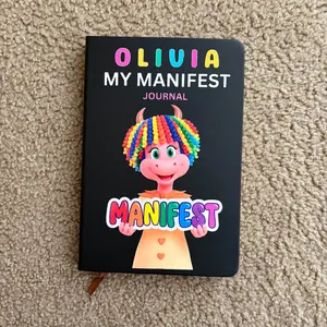 Custom Noonimals Character "MY Manifest" Journal - Featuring Moo-Lena