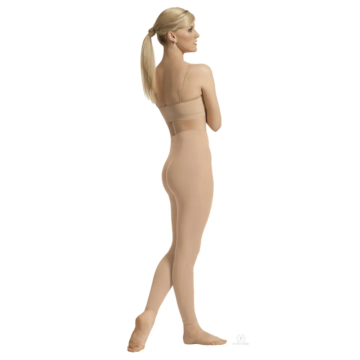 212 MAIN EuroSkins 212-LST-S-M Adult Non-Run Woven Footless Intimates Tights - Light Suntan, Small & Medium, Fit, Soft, Comfortable, Breathable, Minimalist Basic Style, Day Wear