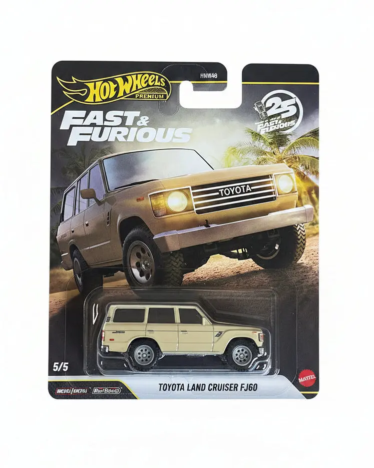 Hot Wheels 1/64 FAST & FURIOUS TOYOTA LAND CRUISER FJ60
