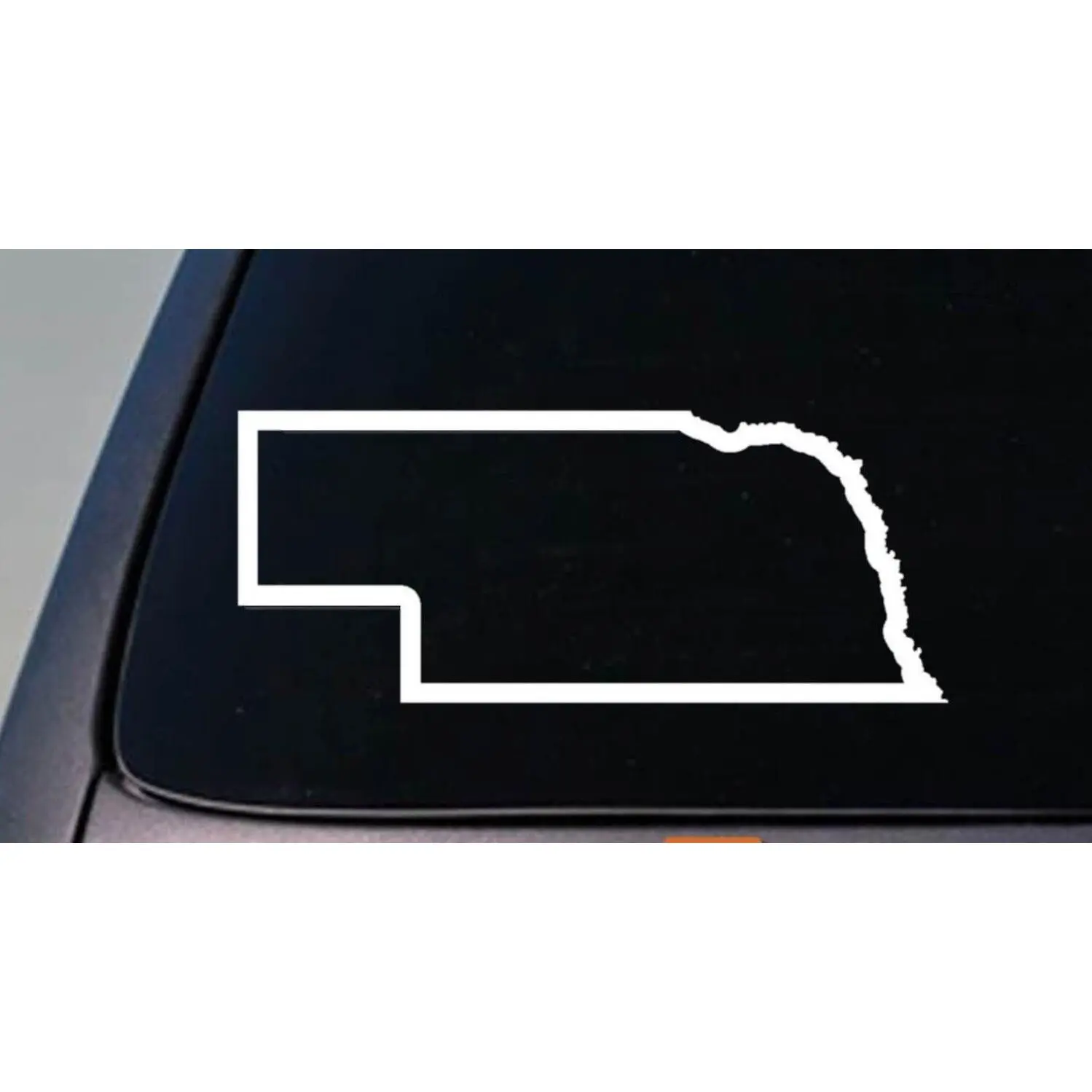NEBRASKA state 6" sticker decal car truck window college football basketball