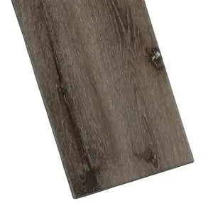 Isla Antigua SPC Flooring Sample | 100% Waterproof, 6.5mm Thick, 20 Mil Wear Layer, EIR Texture, Click Install, Dark Oak Look