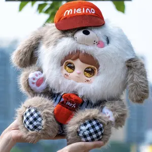 【CQ】Mielno 800% V2 Star Dream Careers Series Series plush blindbox Surprise Collectible Figurine, Pastel Decor Embroidered Gift, Sealed Hobby Box, Surprise Item