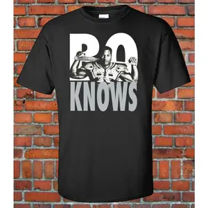 Bo Jackson Bo Knows Raiders Graphic T-Shirt