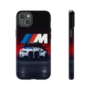 BMW M Series Tough Phone Case | Unique Gift | For Iphone 16/15/14/13/12/Pro/Max | Protective Phone Case | Cool Case | Car Lover Gift | Minimal Cover | Trendy Case | Sports Car Case | Gift For Him | Car Art Design | Racing Enthusiast | Automotive Art