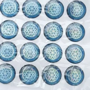 Solex SEFI Dots Subtle Energy Frequency Imprint - Blue Geometric Patterns for Energy Imprinting