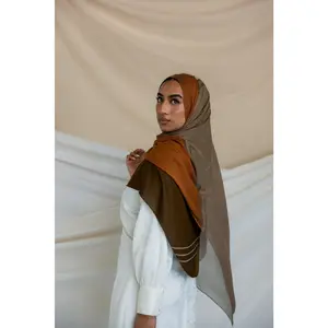 VELA Saya Stripe Print Modal Hijab