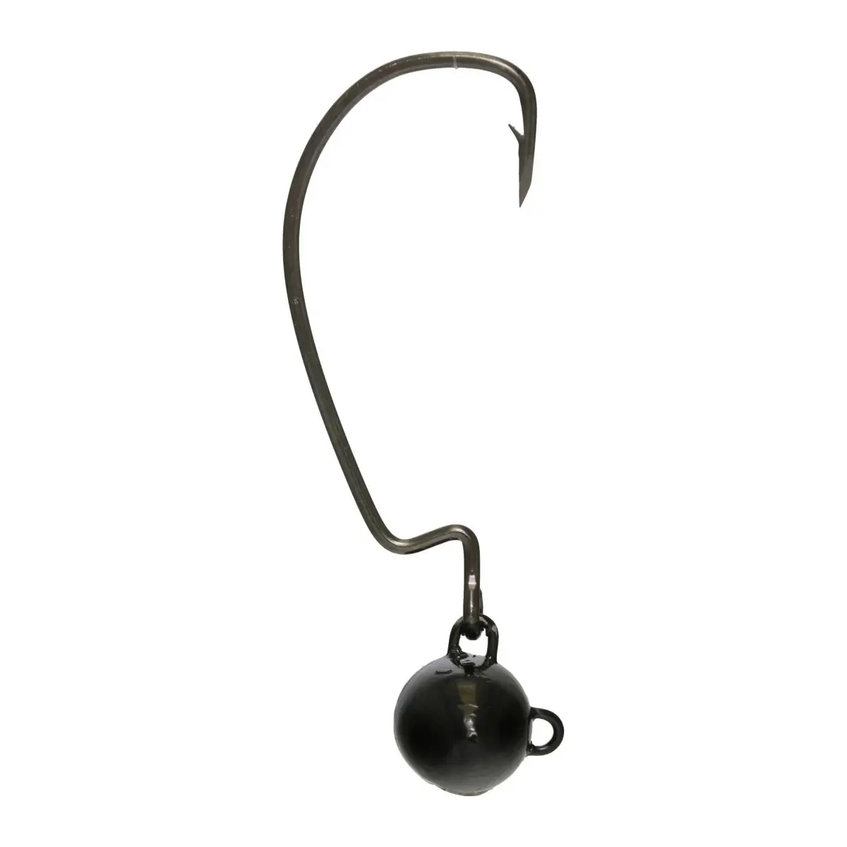 Eagle Claw Trokar TKSW Football Swinging Jighead - Extra Long Bend, Forged Hook, Free Floating Swing Head, Football Shape Fishing Jighead, Strong, Multi-Size, 3/8 Oz - 3/0, Excellent For Freshwater Fishing, Improves Hook-Up Ratio, Natural Motion