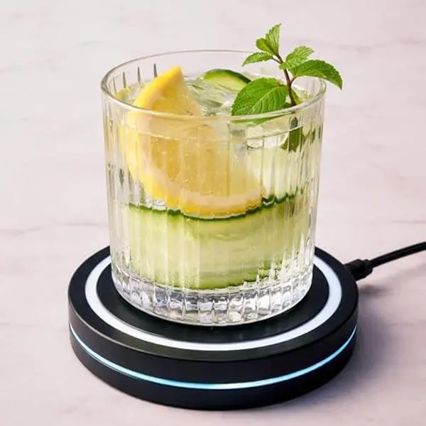 Smart Coaster 2.0 Cocktail Machine - Automated Cocktail Maker for Home Bars with Interactive Lighting, No Guesswork & Effortless Drink Making. Coaster Only
