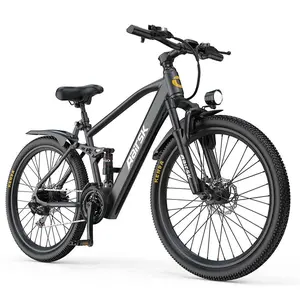 GT900 Ebike Electric Mountain Bike with 540W Peak Brushless Motor 25 MPH Max Speed Shimano 21-Speed Smart LED Display Keyless Unlock Dual Disc Brake 24 Inch Electric Bike for Adults XL 24