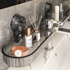 A removable, no-drill storage rack for the sink area in front of the mirror, a storage rack for the sink area, a bathroom organization tool, a front-mounted storage rack for mirrors, Bathroom Organizing Accessories
