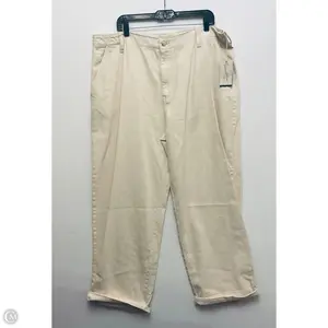 Jeans Wide Leg By Universal Thread In Tan, Size: 18