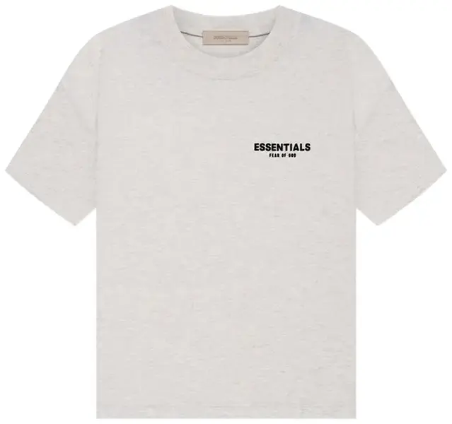 Fear of God Essentials SS22 Classic Short Sleeve Tee Light Oatmeal