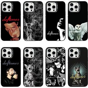 Trendy Rock Band Deftones Phone Case for iPhone 17 Air 16 Pro Max 15 14 Plus 13 12 11 Perfect Gift for Music Fans