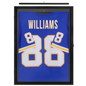 Lockable Jersey Display Case | All-Star Collection | With Hanger | Modern Decor