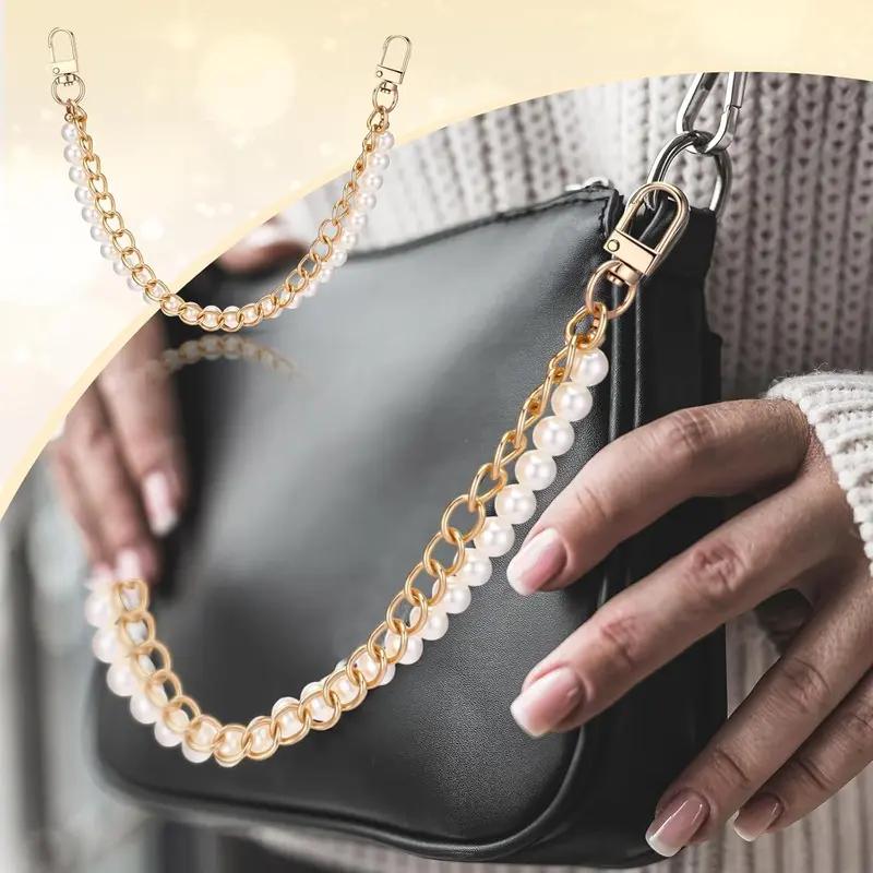 5 Pcs Bag Extender Chain Pearl Purse Chain Ribbon Bow Keychain Extender Bag Strap Purse Charms Accessories for Handbag 5 Pcs Bag Extender Chain Pearl Purse Chain Ribbon Bow Keychain Extender Bag Strap Purse Charms Accessories for Handbag