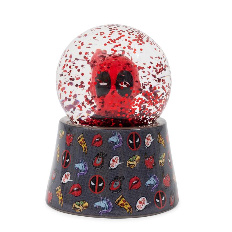 Marvel Deadpool 3-Inch Mini Light-Up Snow Globe - TikTok Shop