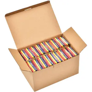 Crayons Bulk Pack, Regular Size, 3 Colors, 300 Packs, 900 Count