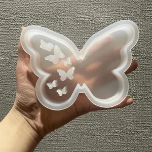 1pc Butterfly Scented Candle Silicone Mold for Craft Making, 3D Decoration DIY Clay Mold - Durable, Flexible Material