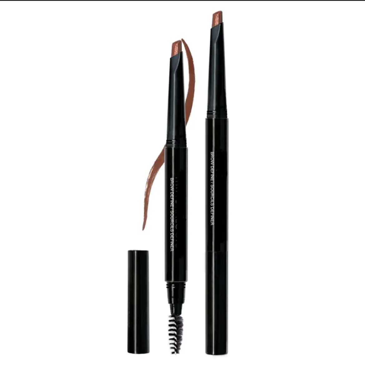 Ohana Beauty Brow Define - Waterproof Mineral Make-up Brow Pencil and Brush for Full and Lush Brow Look she glam set powder eyebrow pen waterproof brow