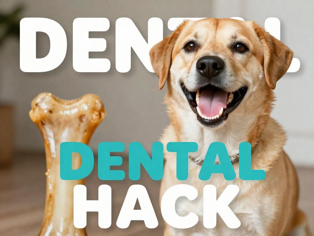 Natural Beef Bone Dog Chew for Medium & Large Dogs, Long-Lasting Single Ingredient Bone Chew to Keep Dogs Busy