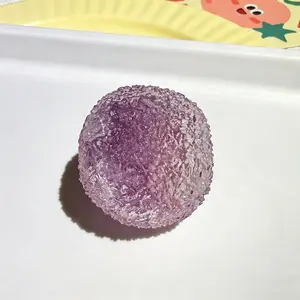 [2-Pack]Creator Exclusive (Ship Incl) - Pawtoto Handcrafted Crystal Mochi Ball Squishy Toy Handmade TPR Soft Stress Relief Fidget Sensory Grippie Set for Relaxation and Gift Giving