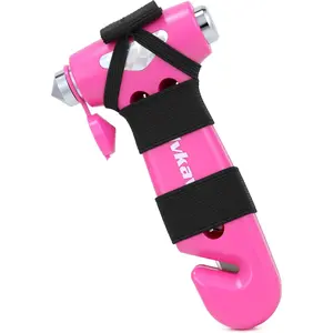 3-in-1 Emergency Escape Window Breaker Car Safety Hammer with Seat Belt Cutter Emergency Car Escape Tool Gift for Women