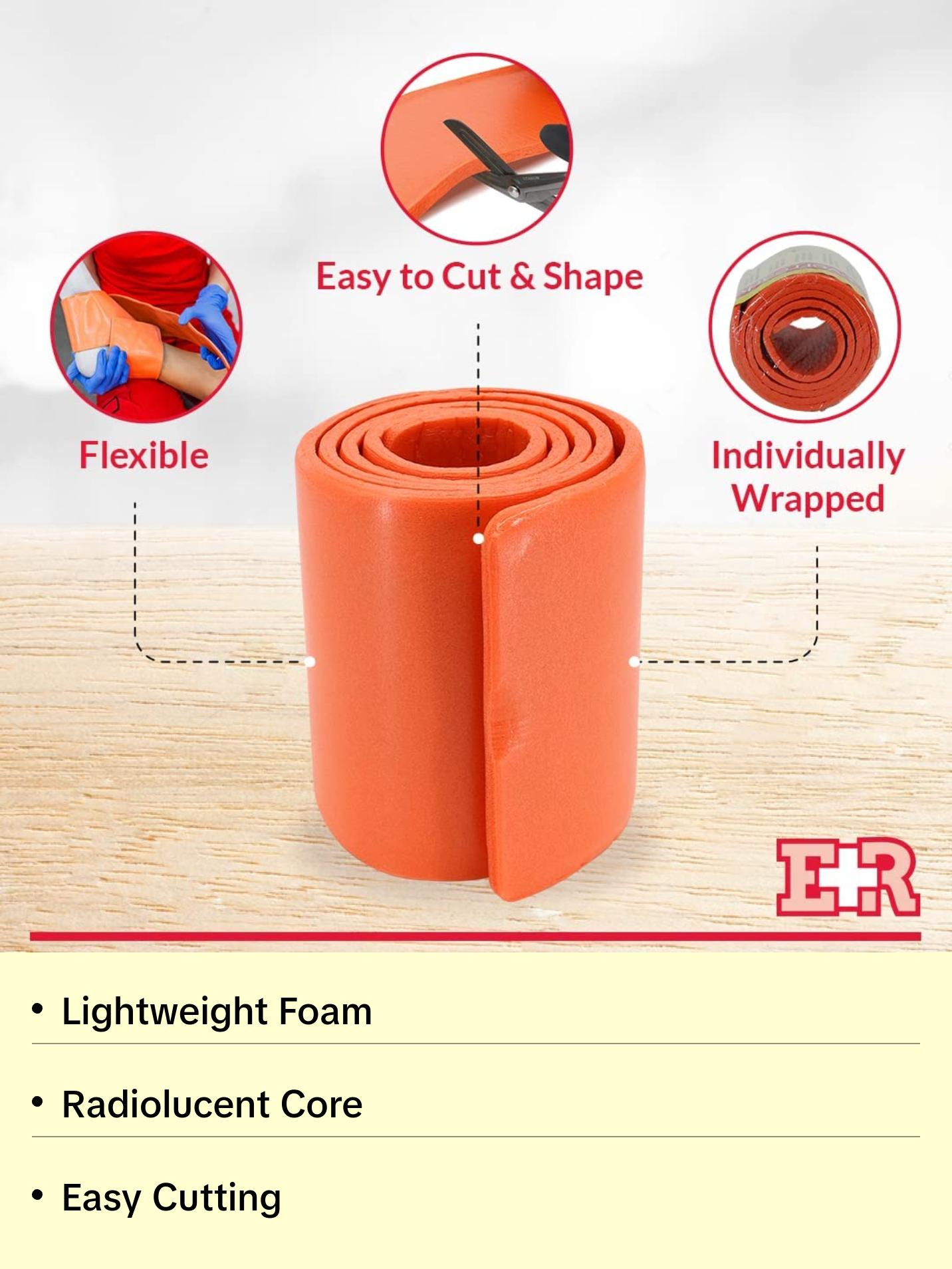 Ever Ready First Aid Universal Aluminum Splint, 36 Inch Rolled, 5 Ounce