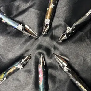Artistic Writing Utensil - Unique Design with Decorative Elements and Colorful Accents, Ideal for Writing and Decorative Use