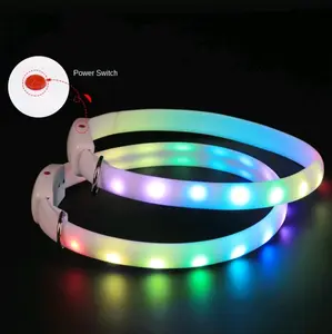 Night Safety Flashing Glow Pet Dog Collar