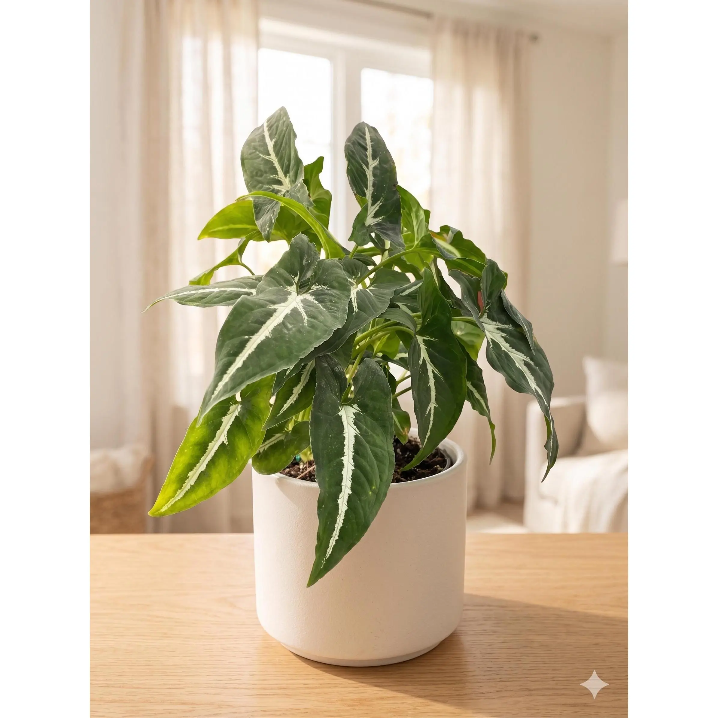 Syngonium wendlandii 'Black Velvet'