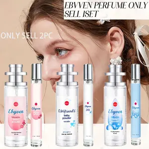 2count 35ML Perfume Set, 4 Color Options, Floral Fruit Scent, Unisex, Blue Hyacinth Rose Musk Amber, Citrus Sunflower Clean Soap Scent, Eau De Parfume, Floral Fruity Scent