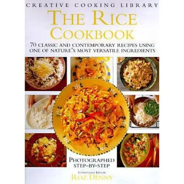 Used Hardcover Book - The Rice Cookbook for Home Cooking, Desserts & Side Dishes, 96-Page Guide with Versatile Ingredients by Smithmark Staff (English Language)