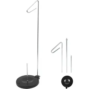 Single Thread Stand Large Spool, Full Metal  &Adjustable Thread Stand, Universal Single Cone and Spool for Sewing and Embroidery Machines
