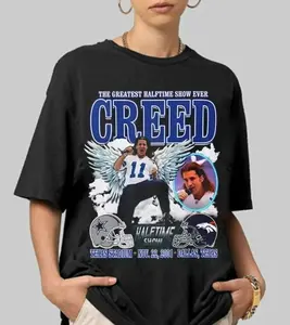 The Greatest Halftime Show Ever Creed Shirt, Creed Shirt, 2024 Music Concert Tee, Graphic Sweatshirt, Gift For Fan