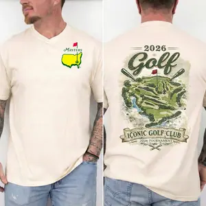Championship Course Graphic T Shirt, Worn In Golf Fan Tee, Sporty Fairway Aesthetic For Men Women, Thoughtful Gift For Golf Lovers, Unisex Casual Graphic Shirt