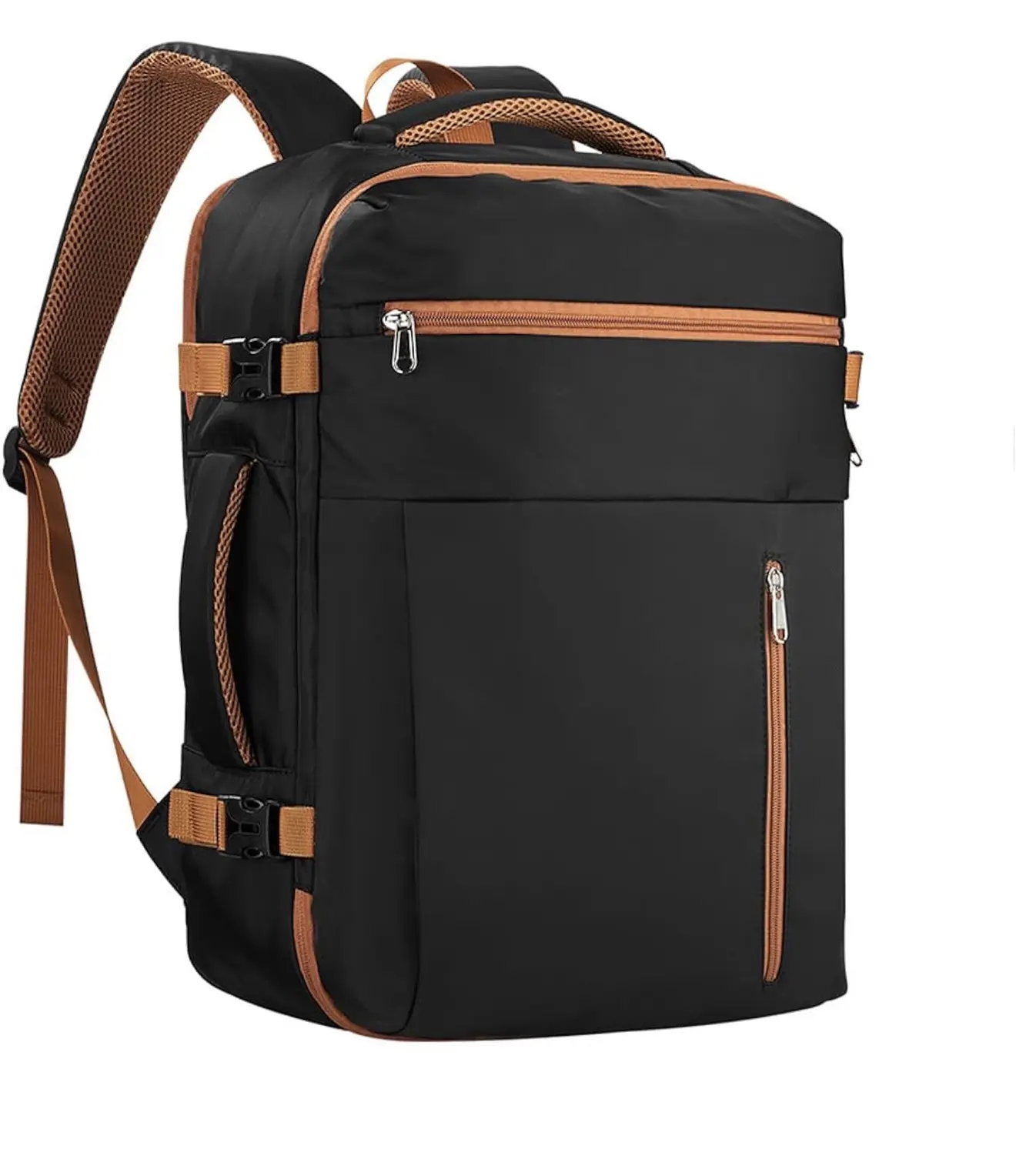 Flight-Approved Carry-On Laptop Backpack, 17 in Personal Item Bag for Women & Men, College Business Weekender Luggage Backpack