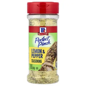 McCormick Perfect Pinch®, Lemon & Pepper Seasoning, 5.75 oz (163 g) McCormick Perfect Pinch®, Lemon & Pepper Seasoning, 5.75 oz (163 g)