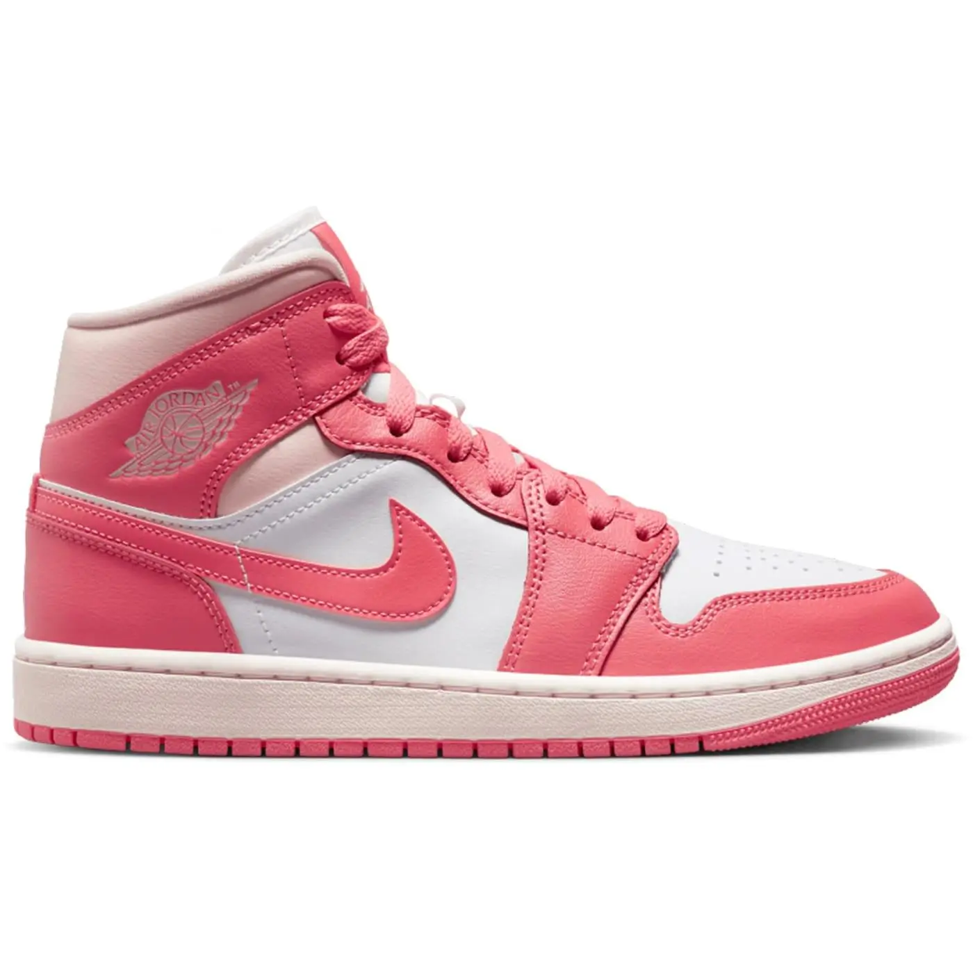 Jordan 1 Mid Strawberries and Cream (Women's)