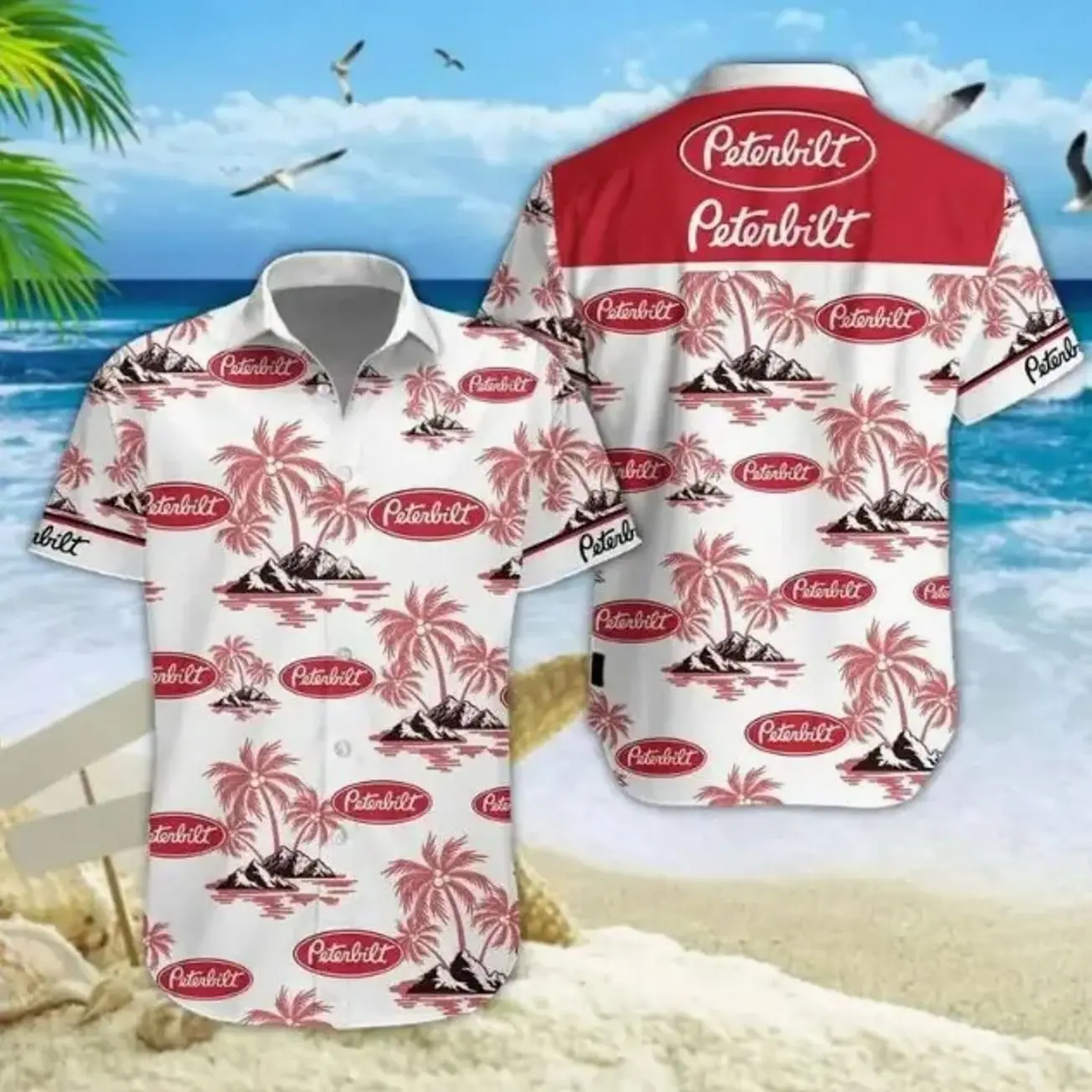 Peterbilt Hawaiian Shirt, Peterbilt Hawaii Shirt Gift For Family, Friends, Fans