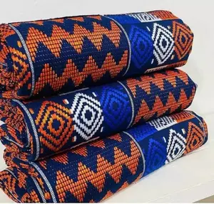 Authentic Hand Weaved Kente Cloth A2562