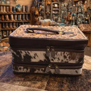 Large Cowhide jewelry box